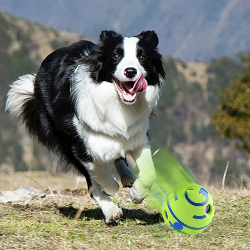 Wobble Wag Giggle Glow Ball - Interactive Dog Toy with Fun Sounds for Endless Entertainment!