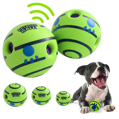 Wobble Wag Giggle Glow Ball - Interactive Dog Toy with Fun Sounds for Endless Entertainment!