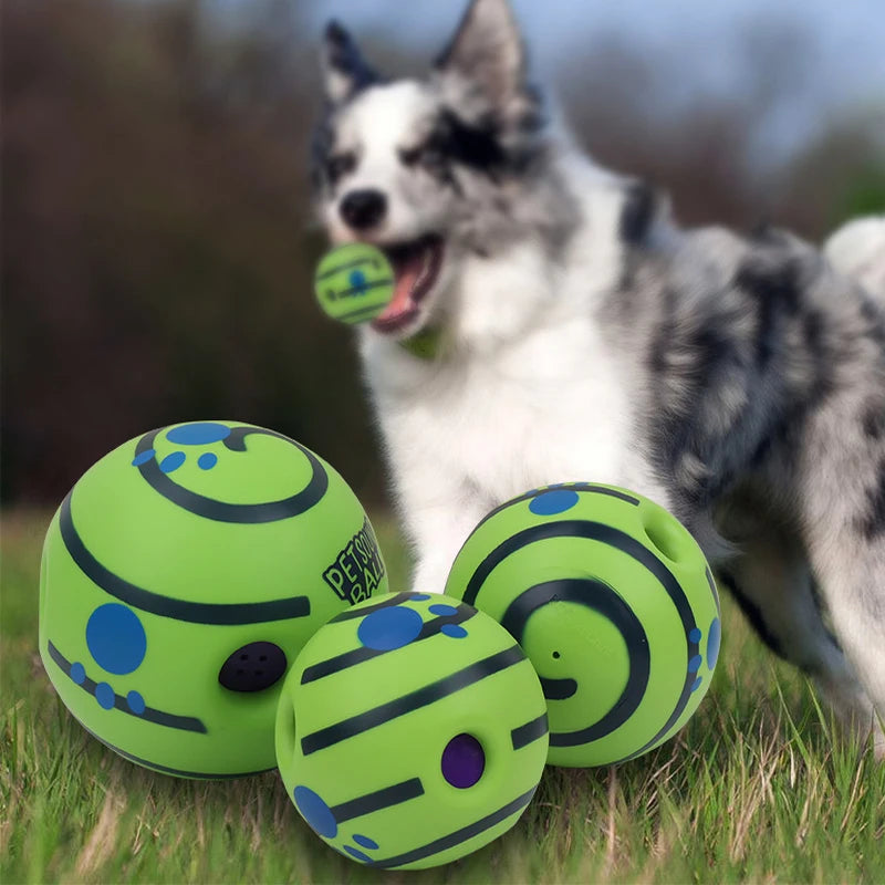 Wobble Wag Giggle Glow Ball - Interactive Dog Toy with Fun Sounds for Endless Entertainment!