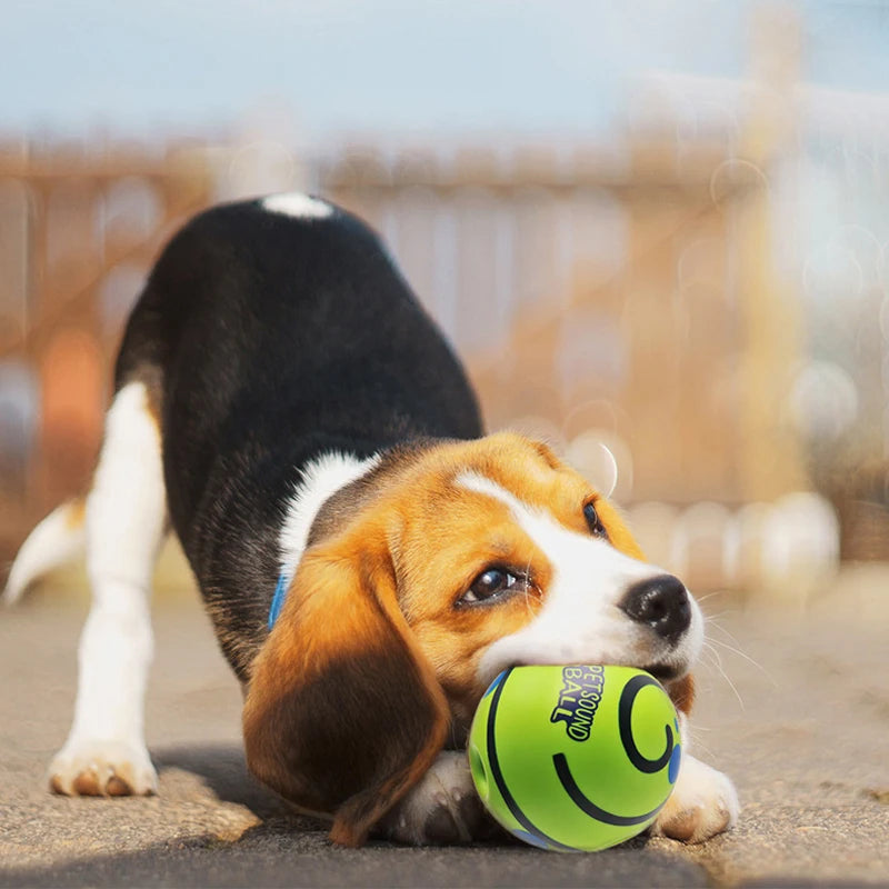 Wobble Wag Giggle Glow Ball - Interactive Dog Toy with Fun Sounds for Endless Entertainment!